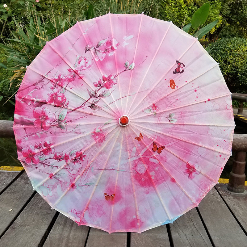 Japanse parasol met uv-bescherming