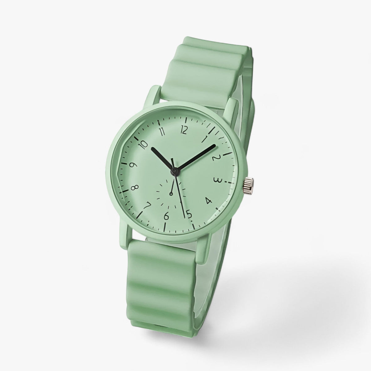 Jelly Horloge – Kleurrijk Quartz Horloge met Elegante Siliconen Golfband