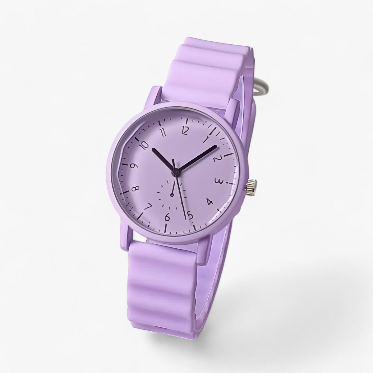 Jelly Horloge – Kleurrijk Quartz Horloge met Elegante Siliconen Golfband