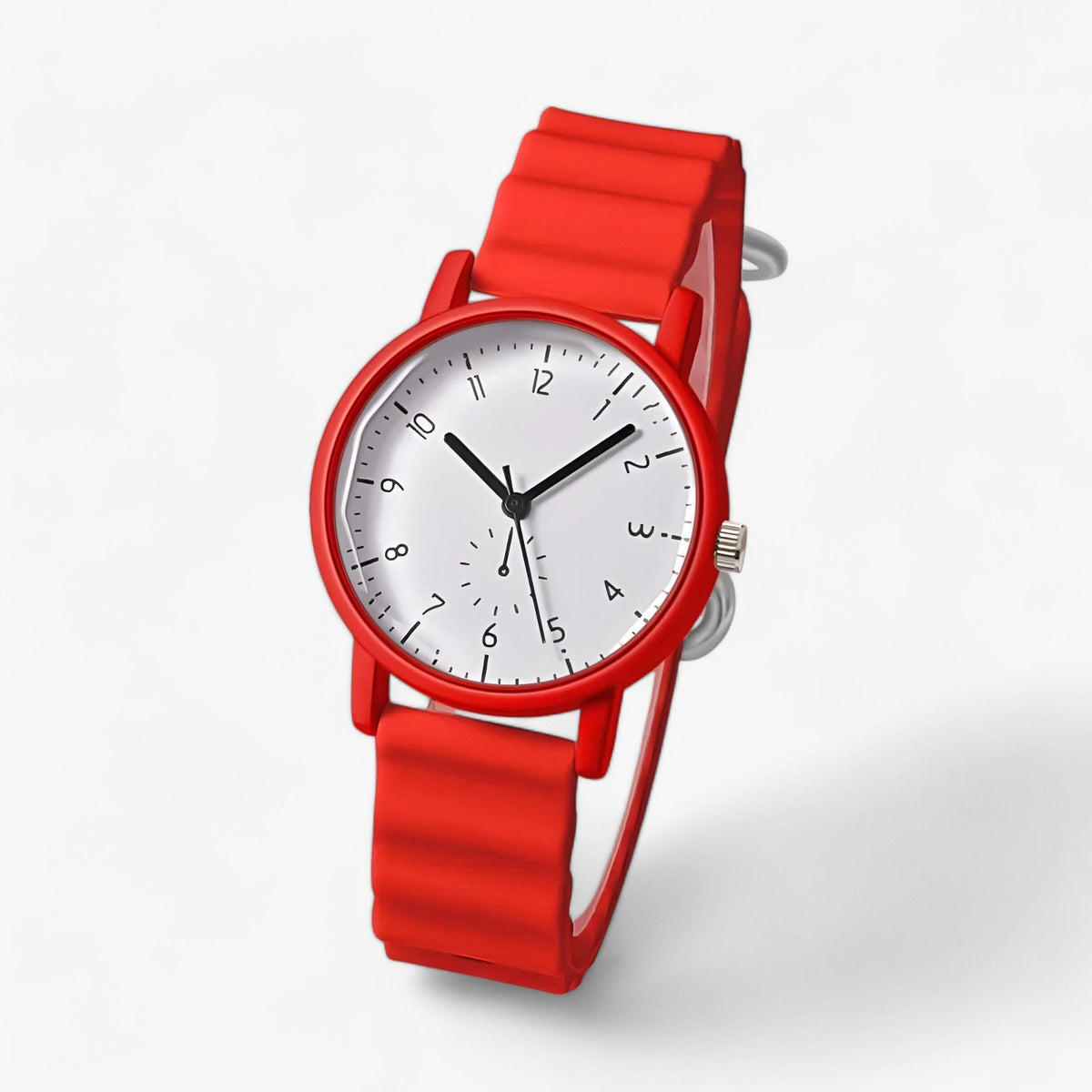 Jelly Horloge – Kleurrijk Quartz Horloge met Elegante Siliconen Golfband