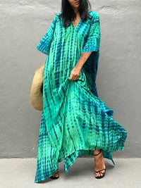 Kaftan maxi-jurk – Zomerse, luchtig en elegant