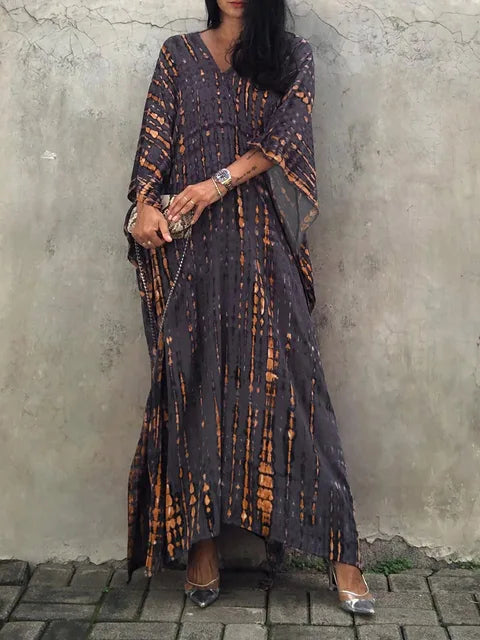 Kaftan maxi-jurk – Zomerse, luchtig en elegant