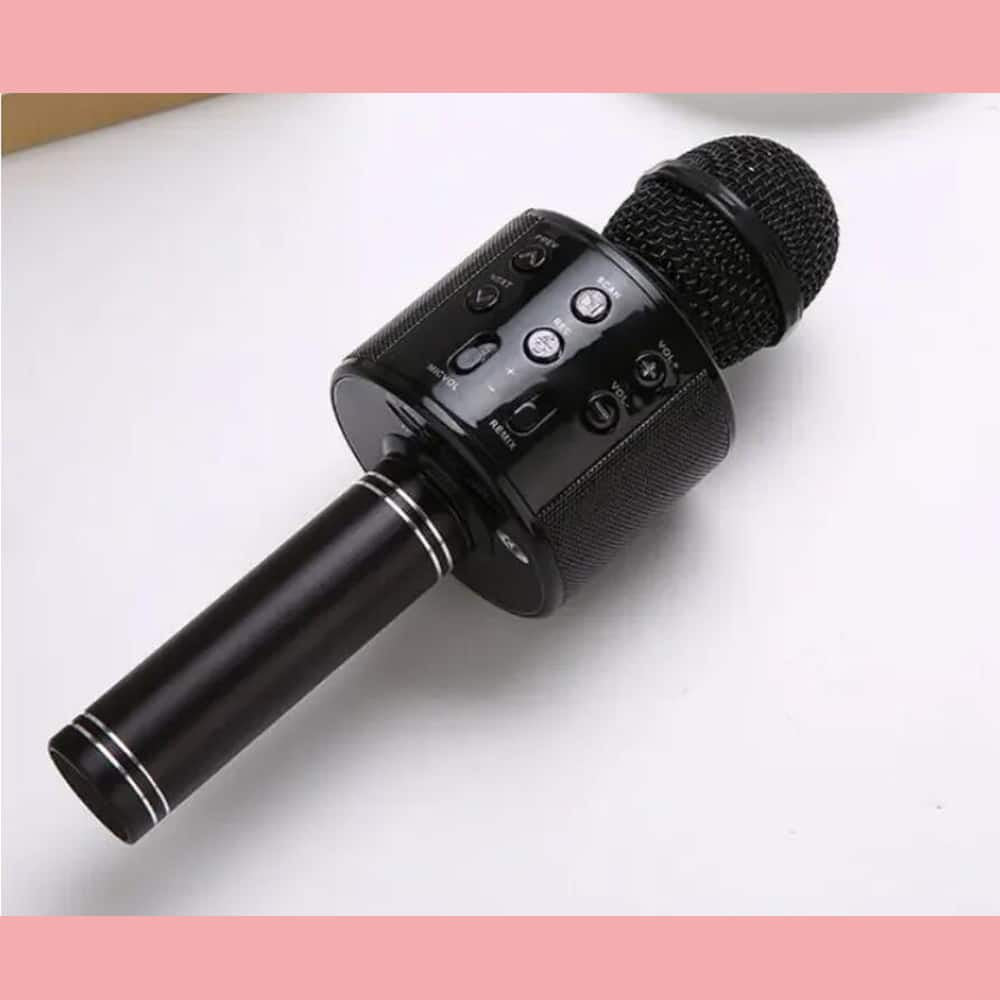 Karaokemicrofoon met bluetooth en luidspreker
