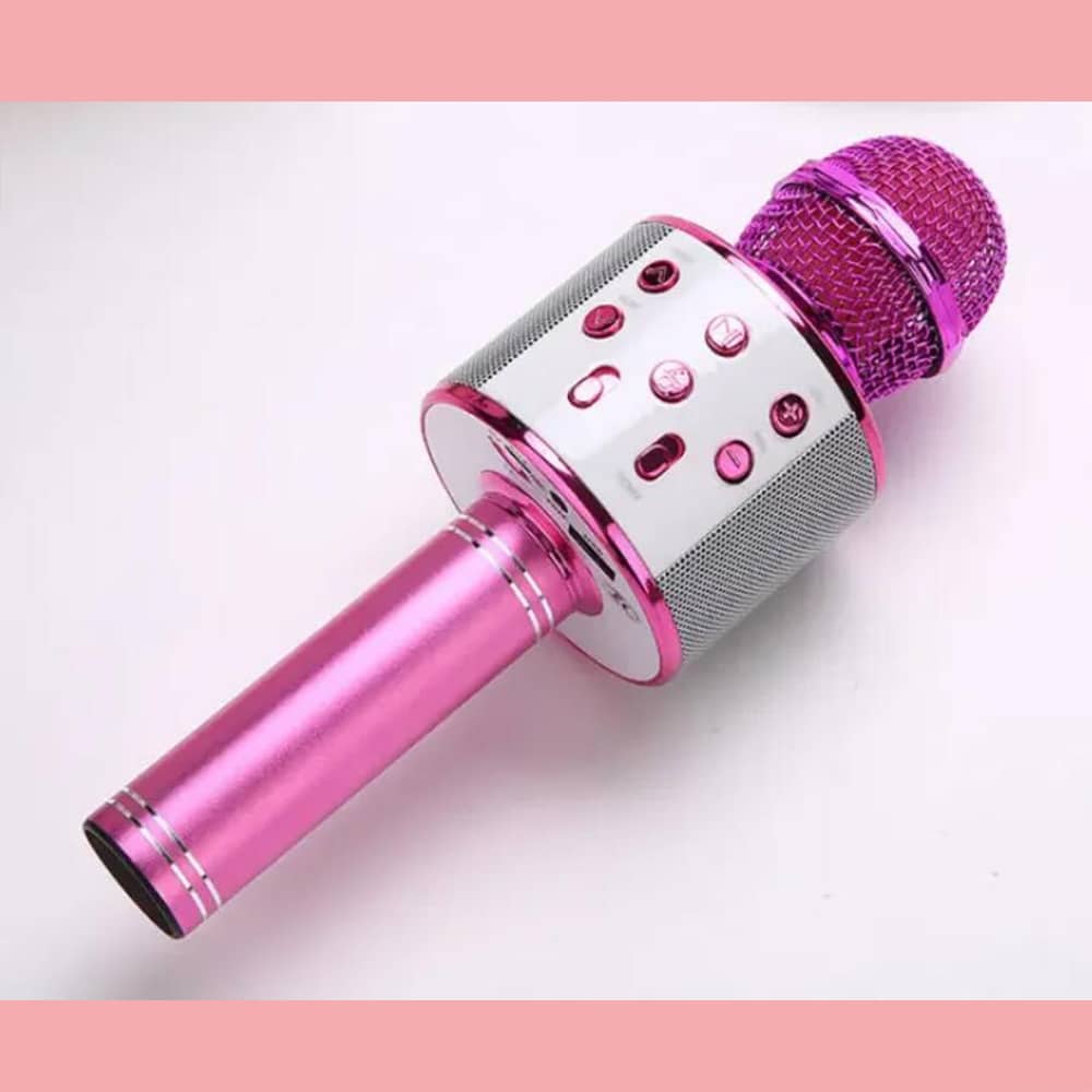 Karaokemicrofoon met bluetooth en luidspreker