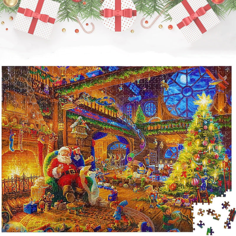 Kerst puzzel adventskalender – 24 dagen aftellen