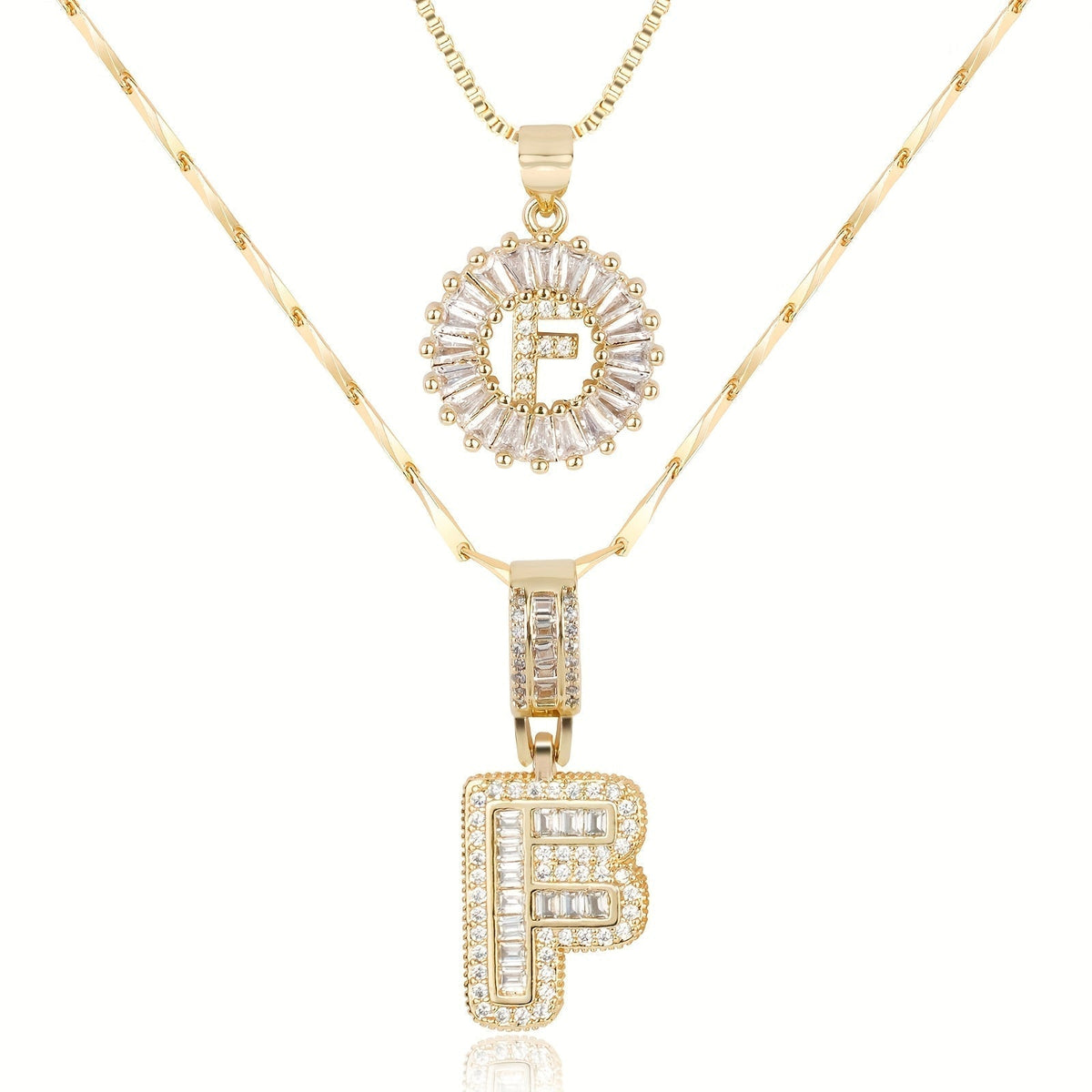 Ketting met Initiaalhanger - Luxe Glans