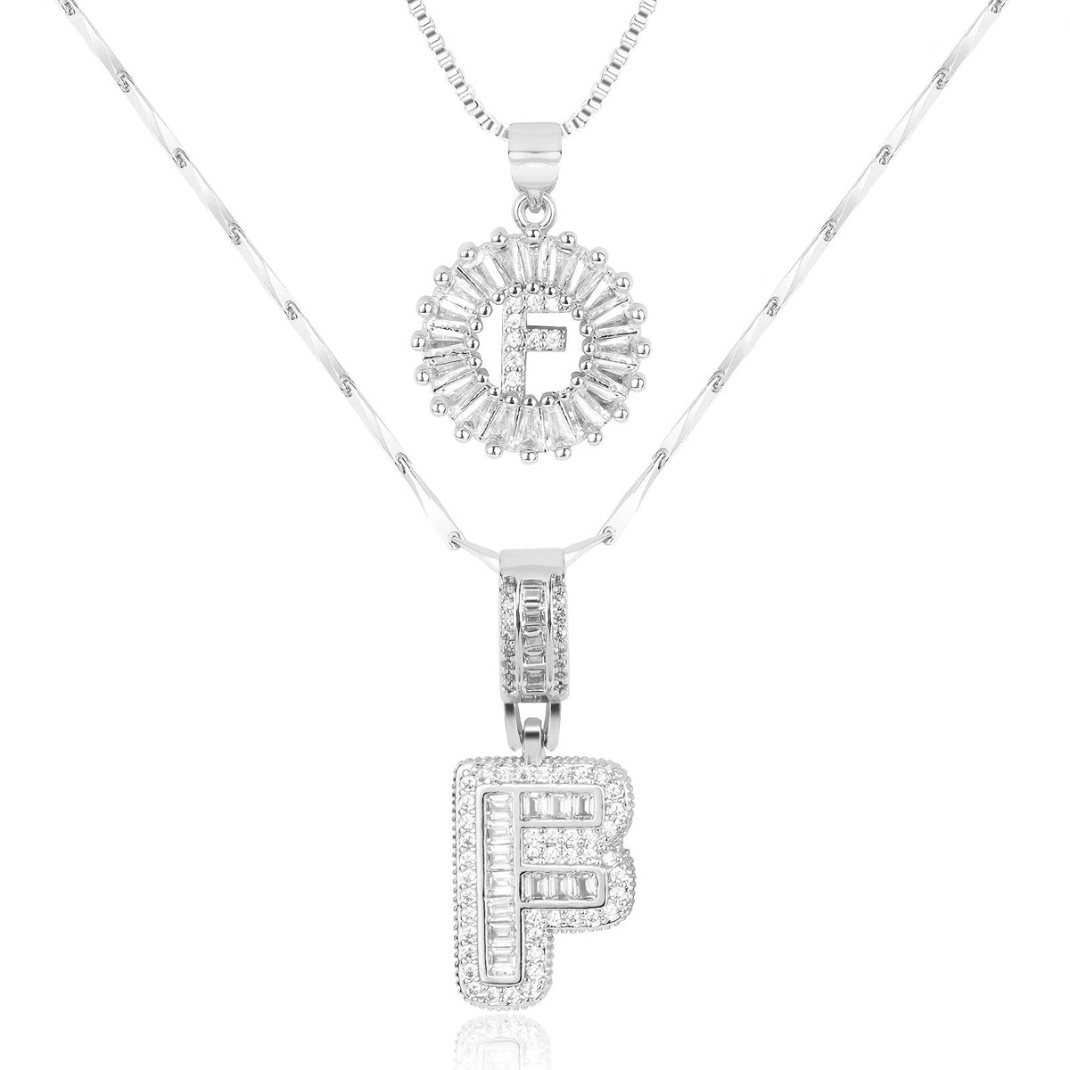 Ketting met Initiaalhanger - Luxe Glans