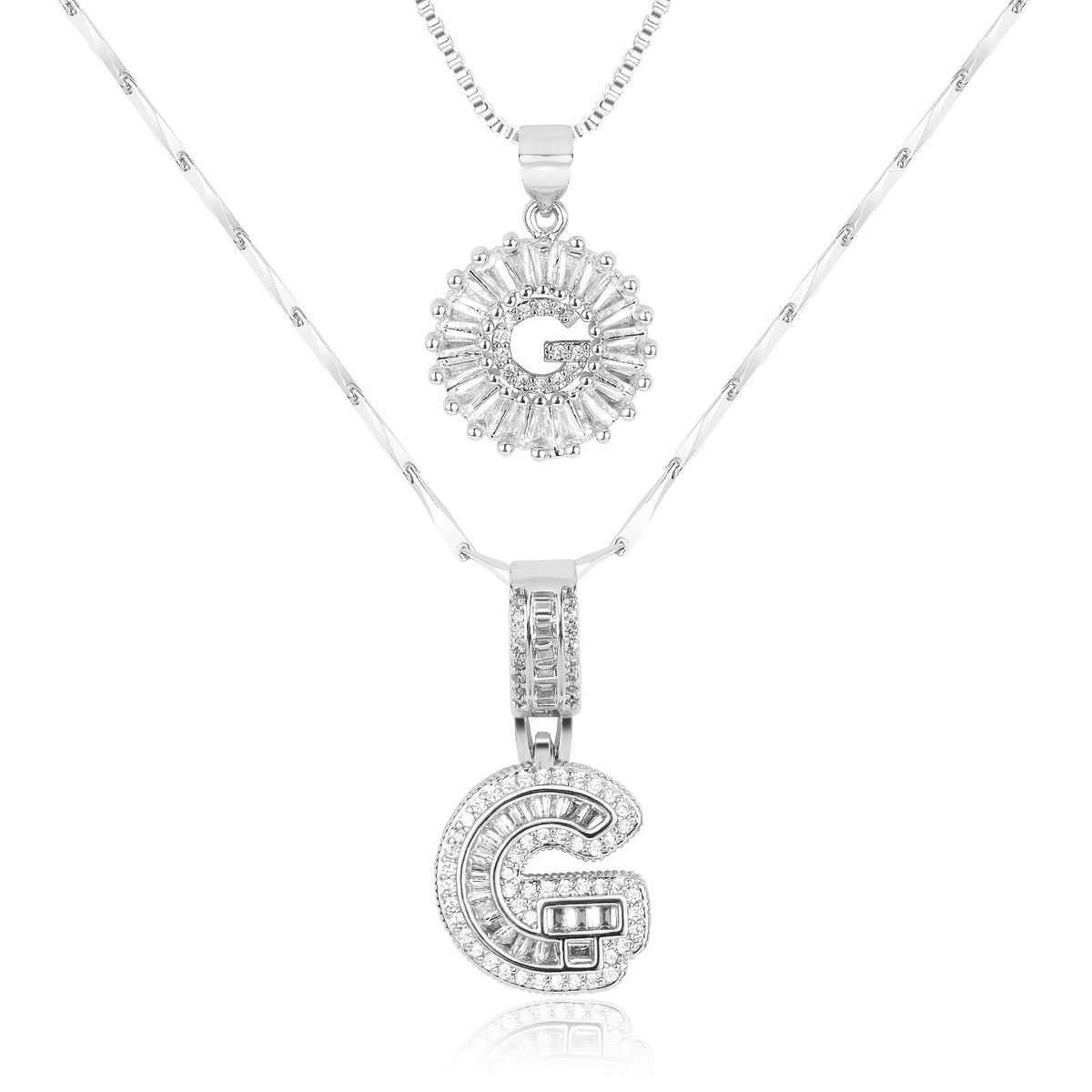 Ketting met Initiaalhanger - Luxe Glans
