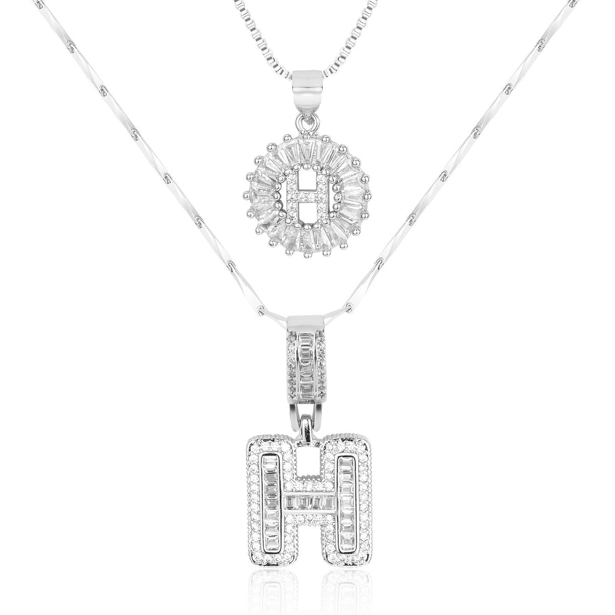 Ketting met Initiaalhanger - Luxe Glans