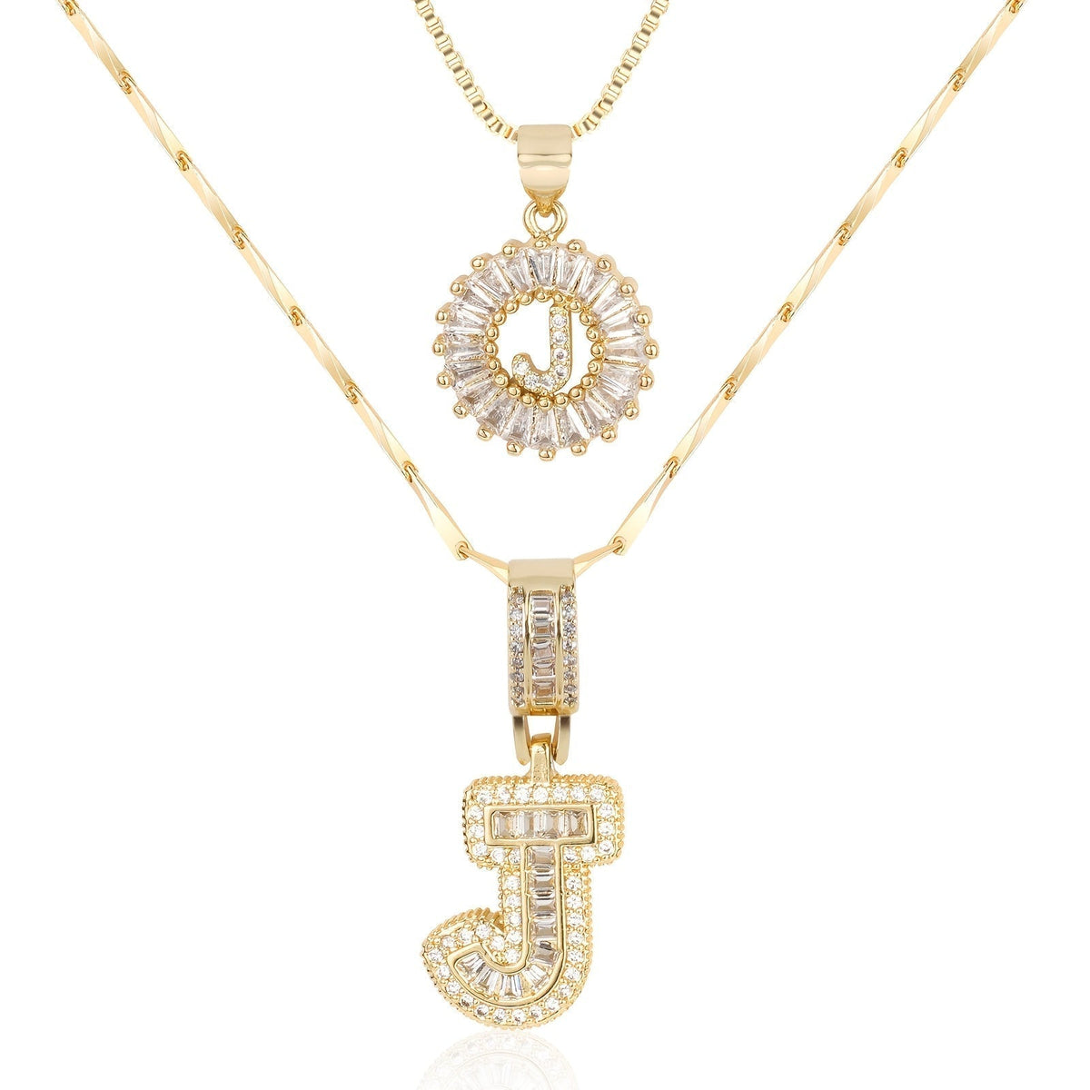 Ketting met Initiaalhanger - Luxe Glans