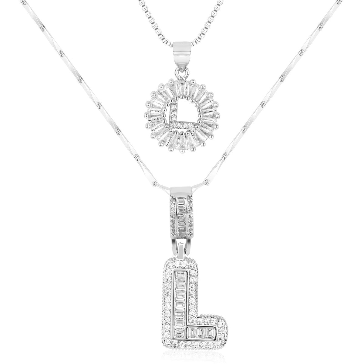 Ketting met Initiaalhanger - Luxe Glans