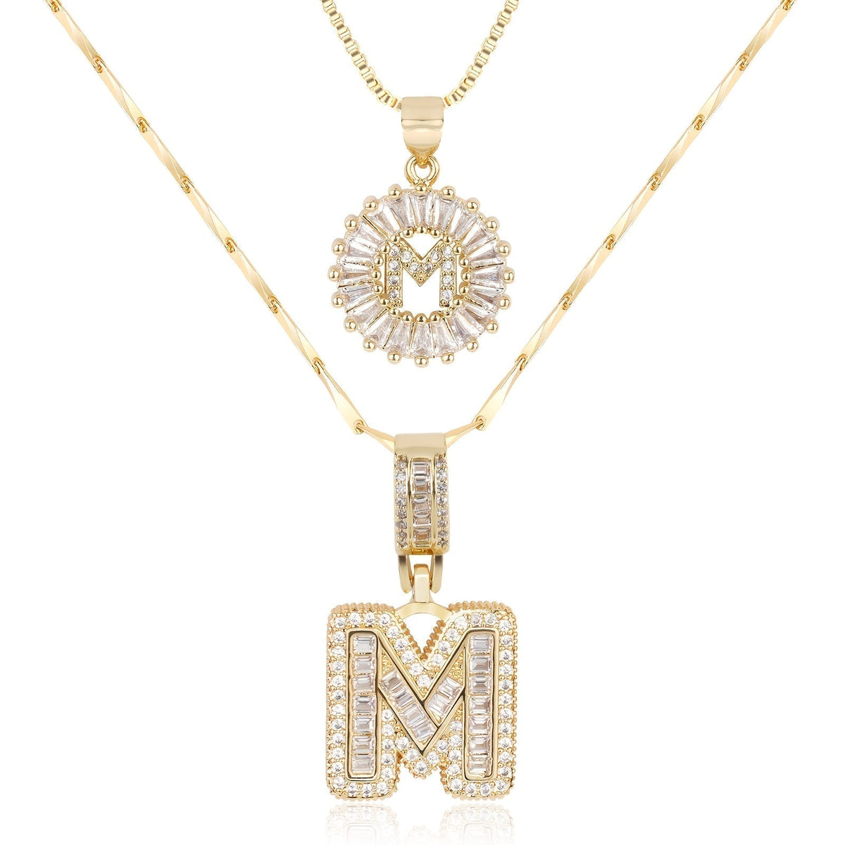 Ketting met Initiaalhanger - Luxe Glans