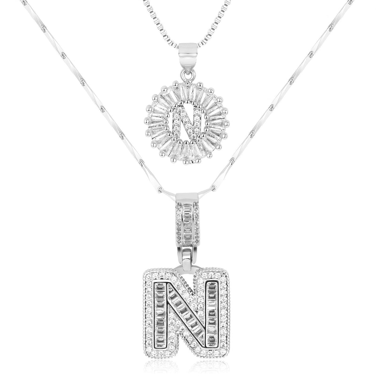Ketting met Initiaalhanger - Luxe Glans