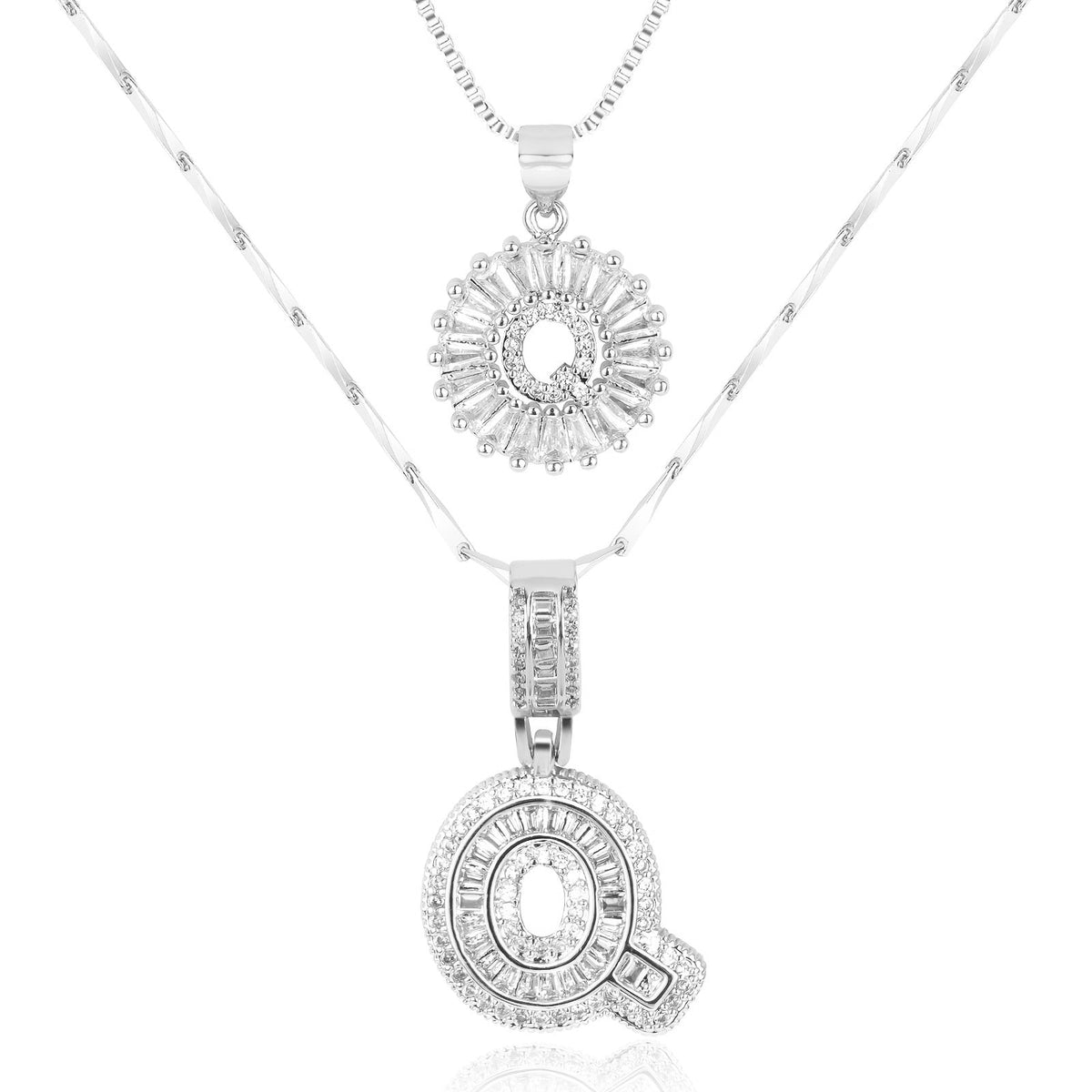 Ketting met Initiaalhanger - Luxe Glans