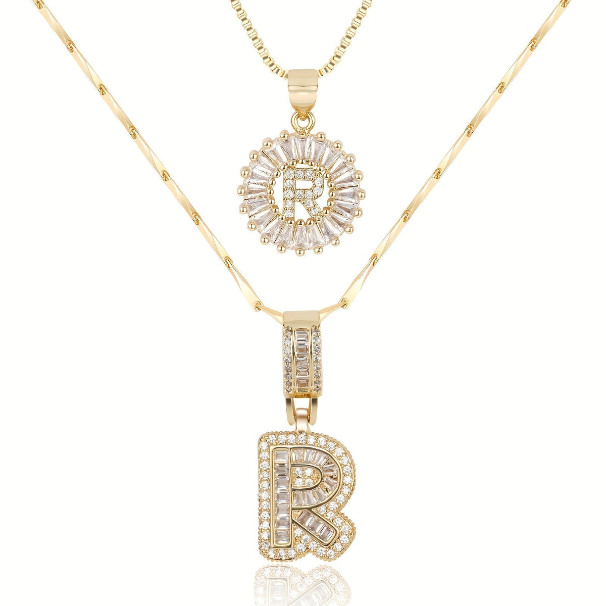 Ketting met Initiaalhanger - Luxe Glans