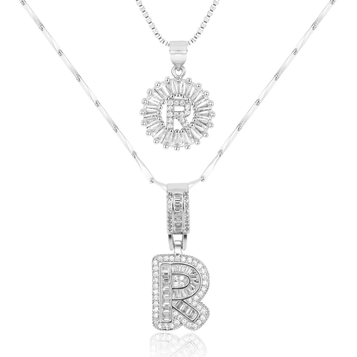Ketting met Initiaalhanger - Luxe Glans