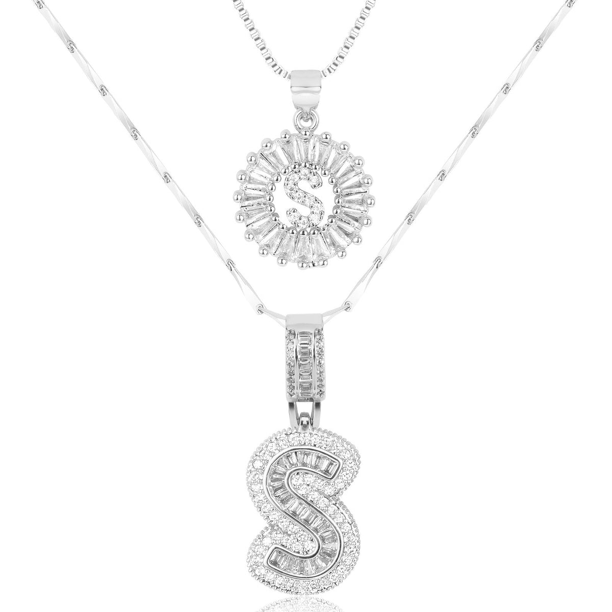 Ketting met Initiaalhanger - Luxe Glans
