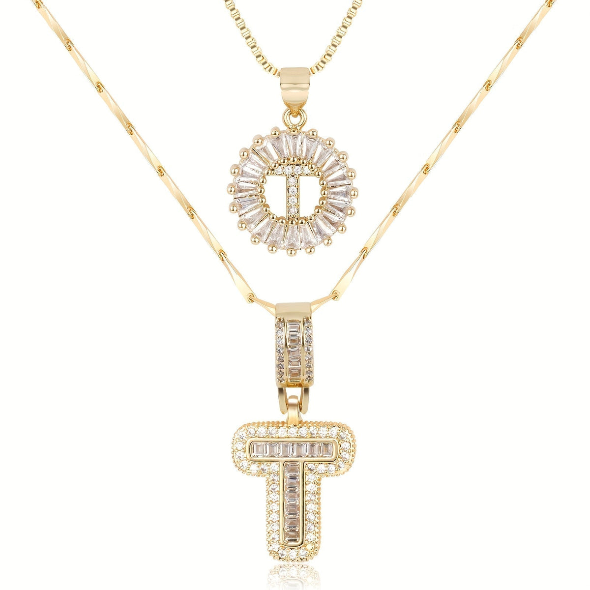 Ketting met Initiaalhanger - Luxe Glans