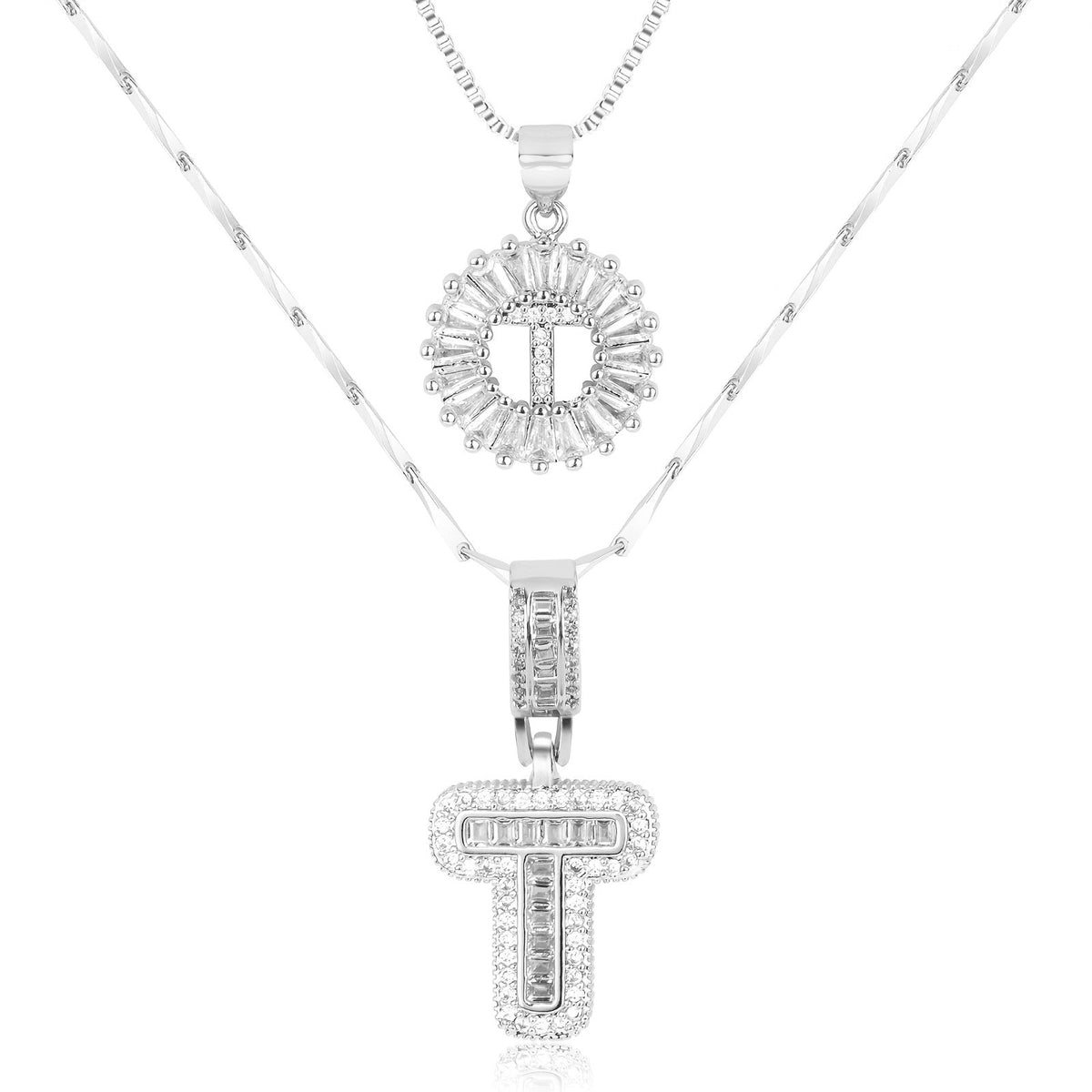 Ketting met Initiaalhanger - Luxe Glans