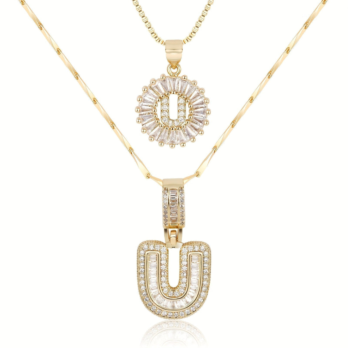 Ketting met Initiaalhanger - Luxe Glans