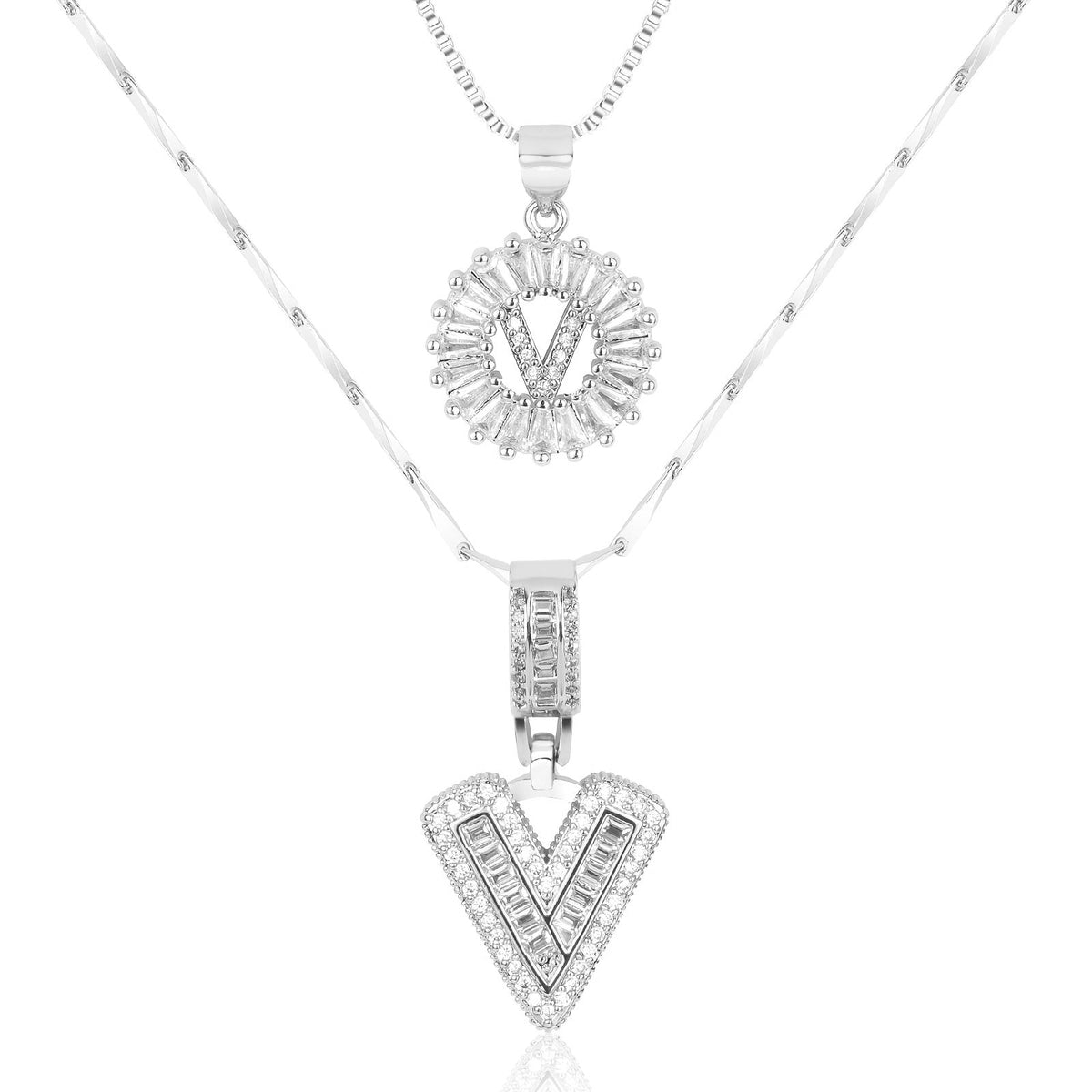 Ketting met Initiaalhanger - Luxe Glans
