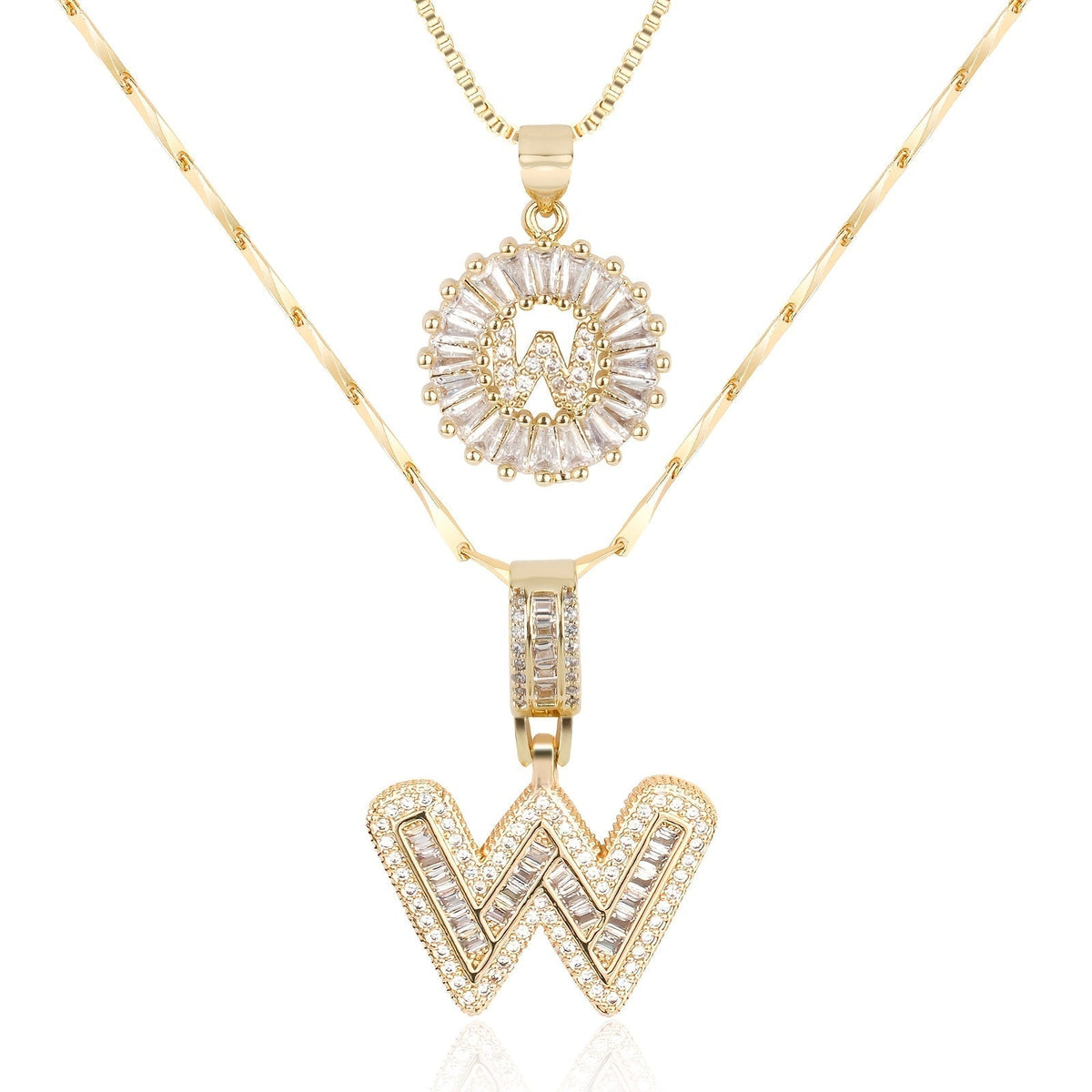 Ketting met Initiaalhanger - Luxe Glans