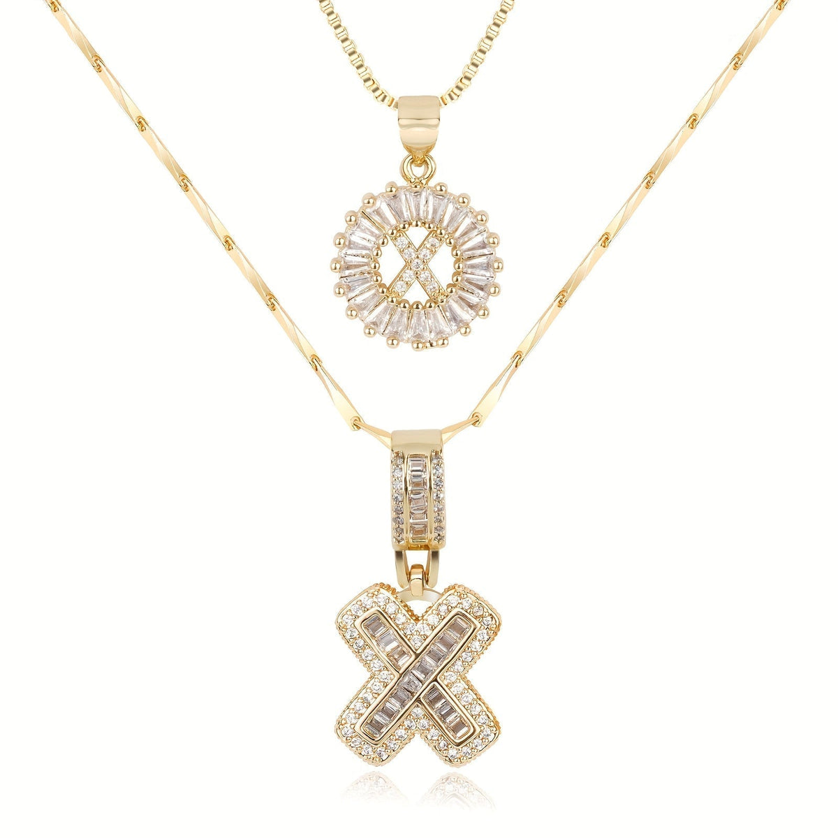 Ketting met Initiaalhanger - Luxe Glans