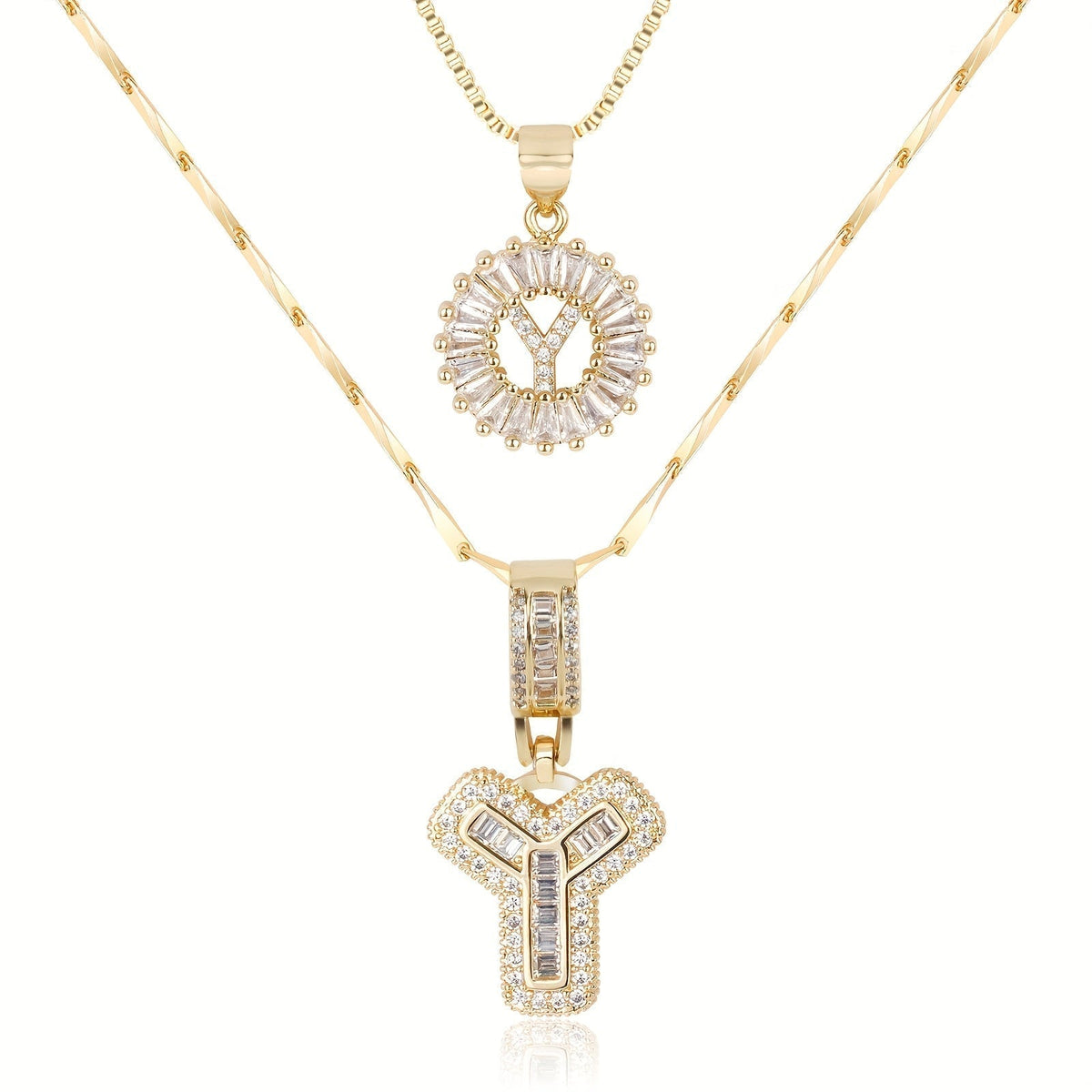 Ketting met Initiaalhanger - Luxe Glans