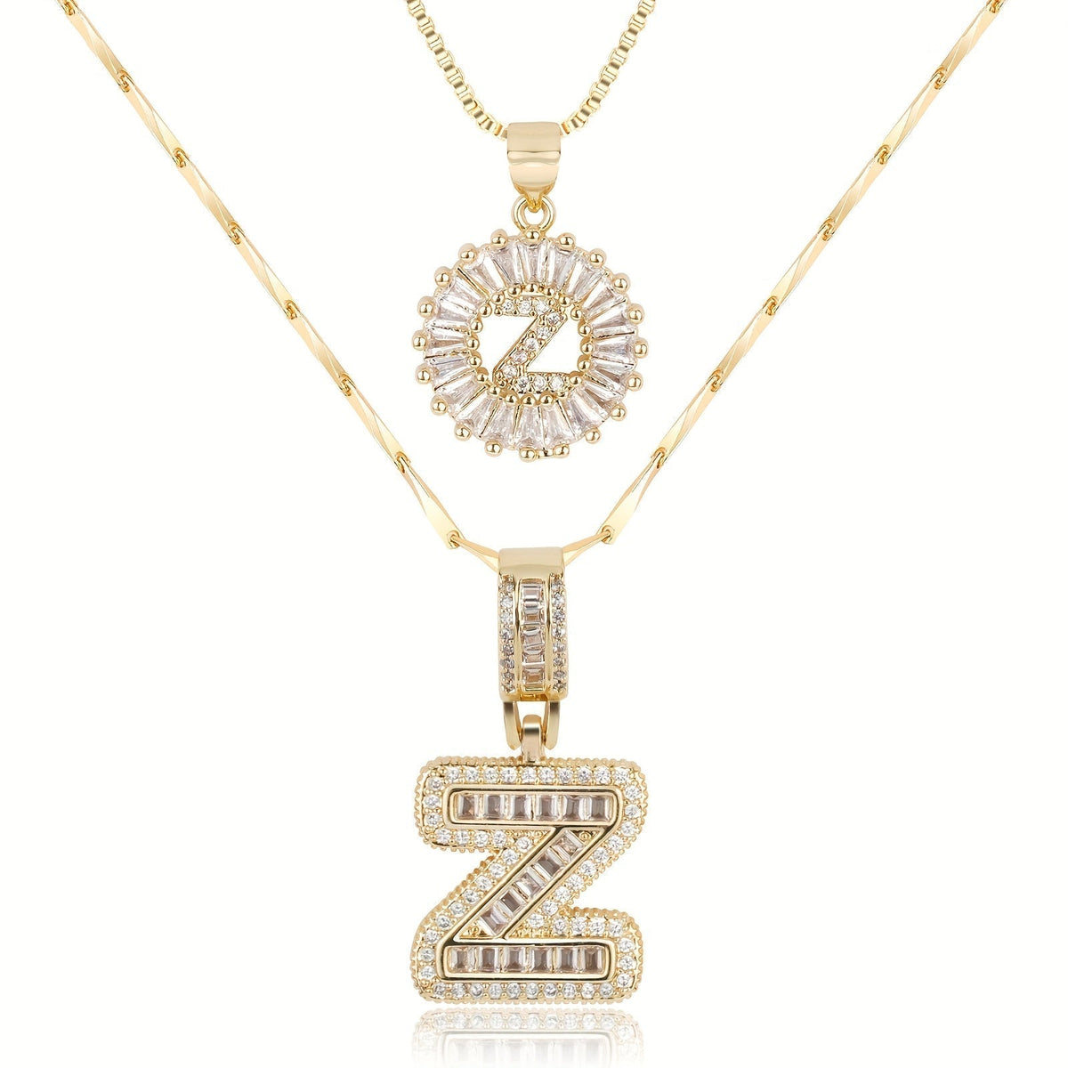 Ketting met Initiaalhanger - Luxe Glans