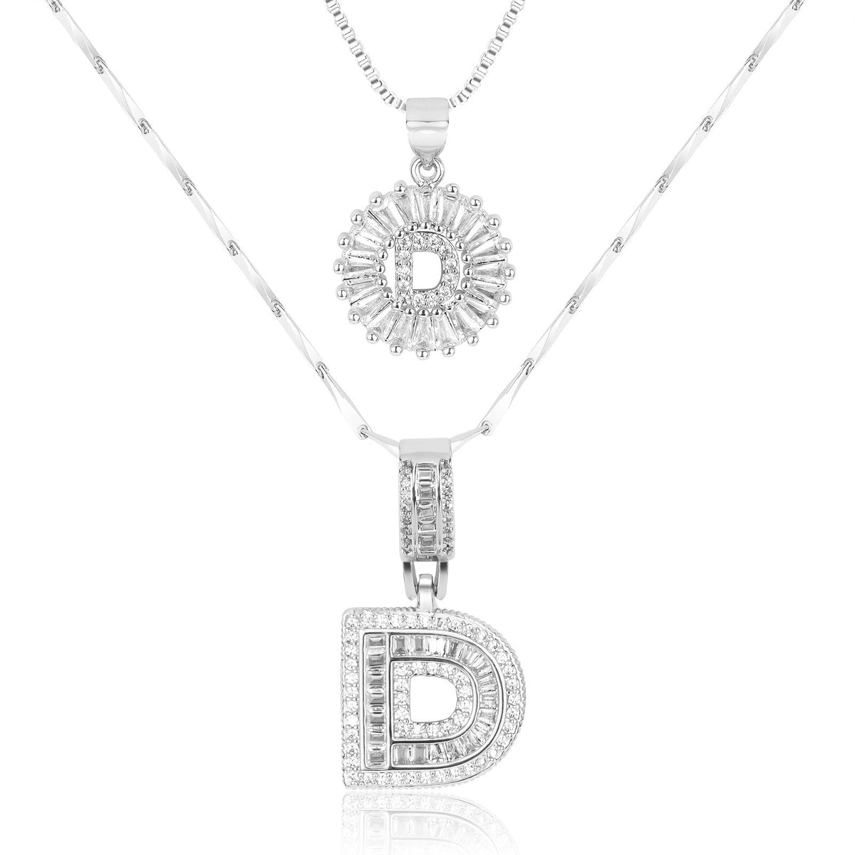 Ketting met Initiaalhanger - Luxe Glans