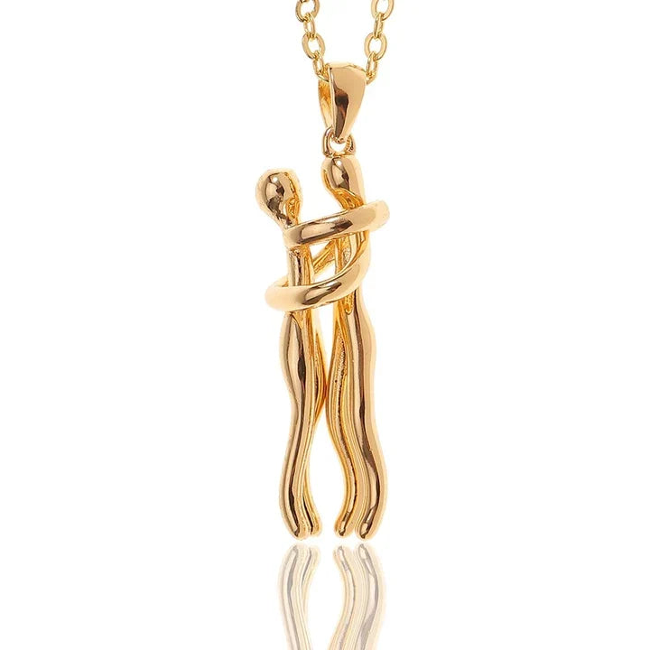 Ketting met knuffelhangertje - Symboliseert warmte, verbondenheid en oprechte genegenheid