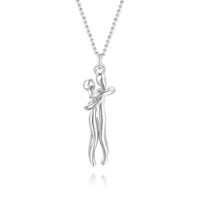 Ketting met knuffelhangertje - Symboliseert warmte, verbondenheid en oprechte genegenheid