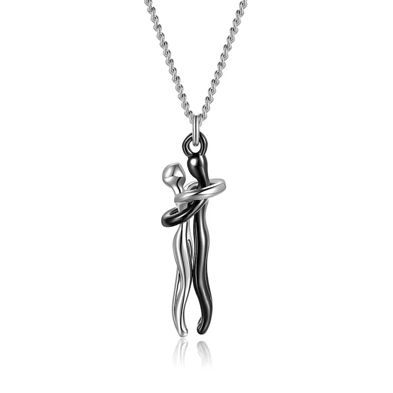 Ketting met knuffelhangertje - Symboliseert warmte, verbondenheid en oprechte genegenheid