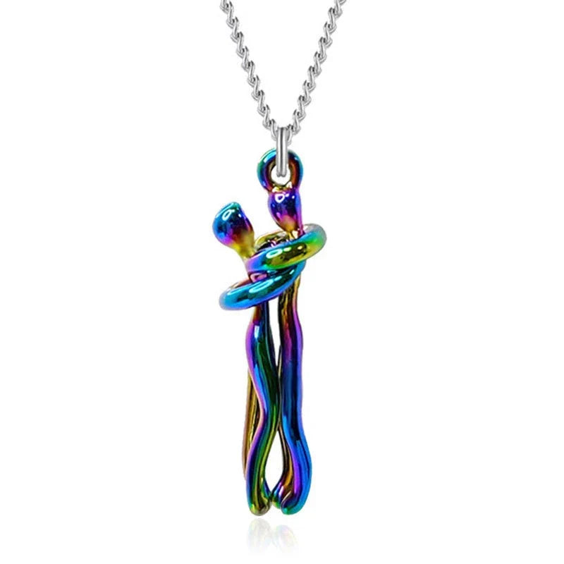 Ketting met knuffelhangertje - Symboliseert warmte, verbondenheid en oprechte genegenheid