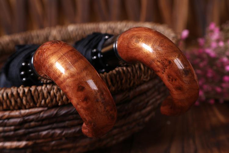 Klassieke automatische paraplu in Engelse stijl – Windbestendig