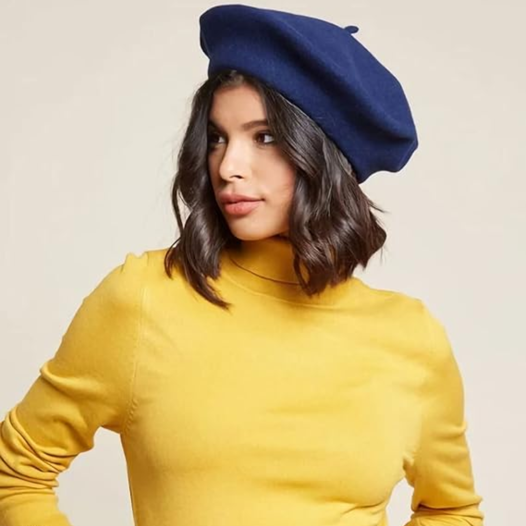 Klassieke Franse wollen baret
