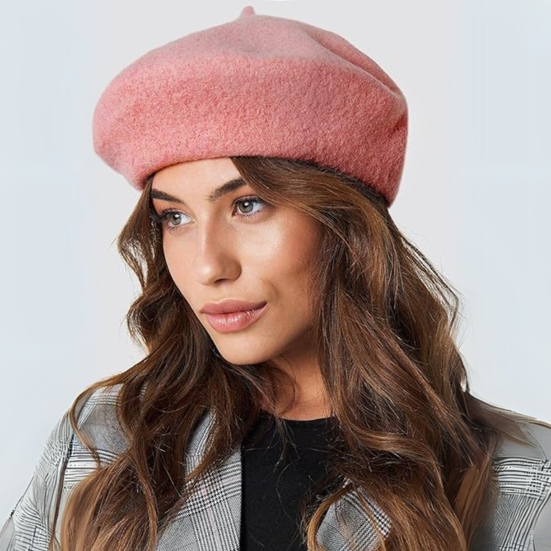 Klassieke Franse wollen baret