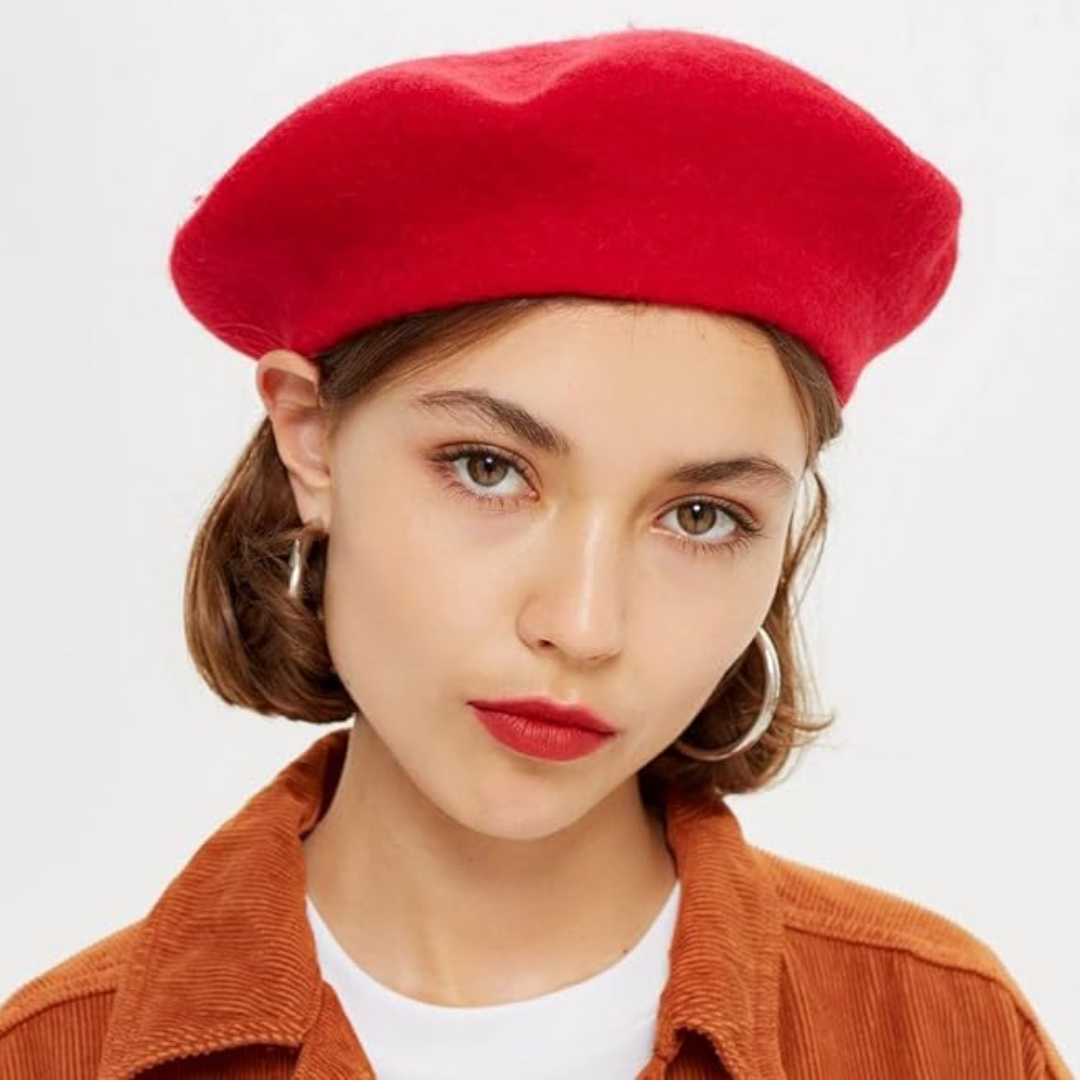 Klassieke Franse wollen baret