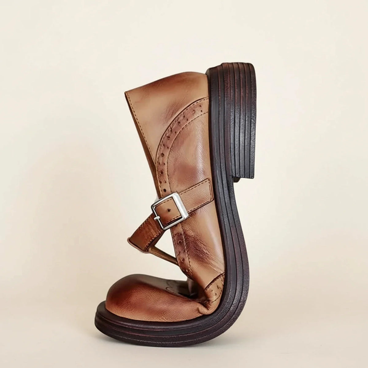 Klassieke Mary Jane schoenen voor dames met T-bandje