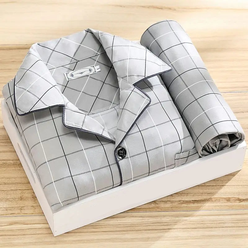 Klassieke pyjamaset voor heren