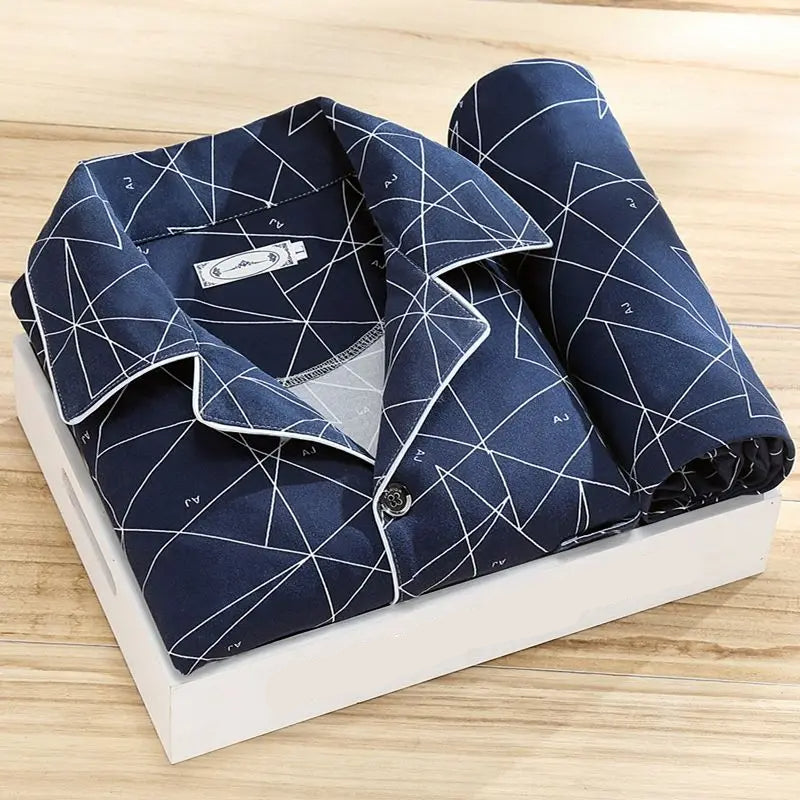 Klassieke pyjamaset voor heren