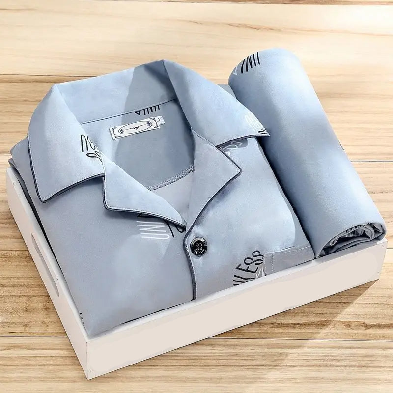 Klassieke pyjamaset voor heren