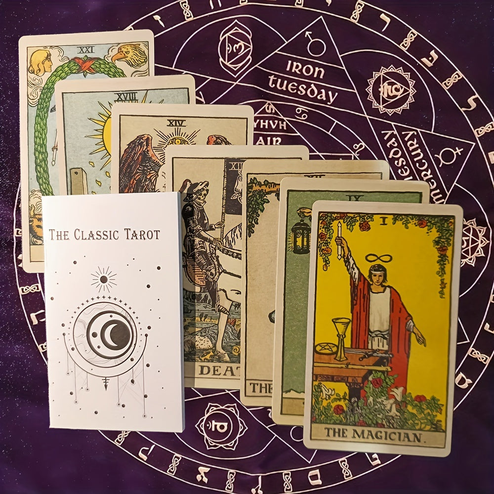 Klassieke tarotkaartenset – 78 kaarten