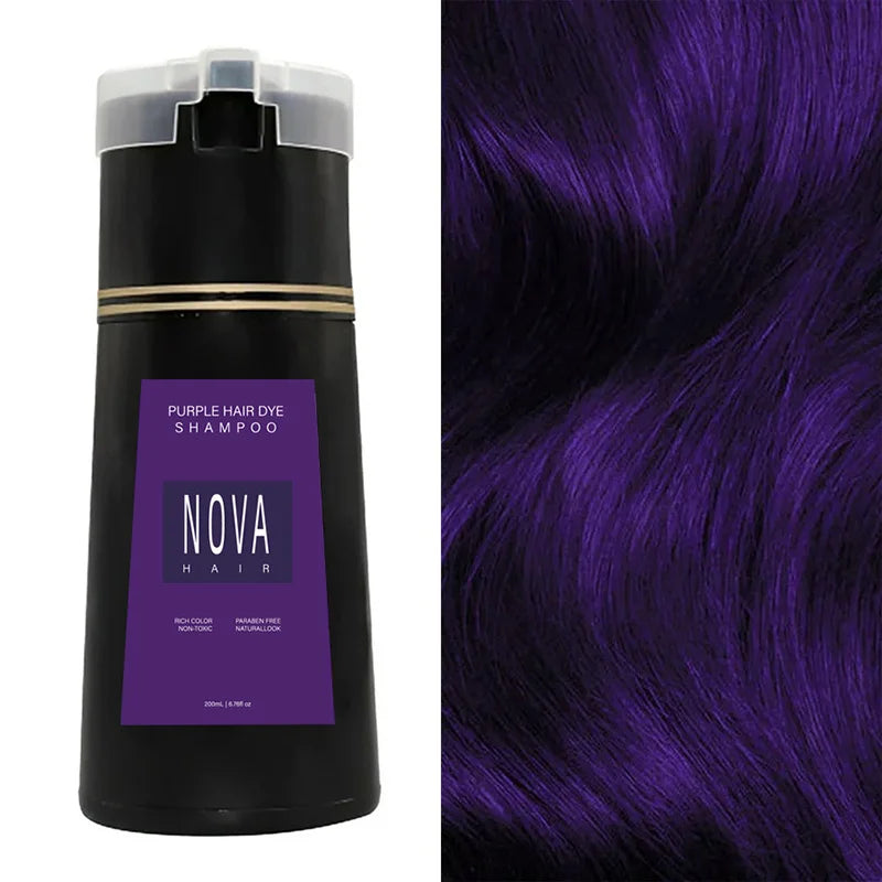 Kleuringsshampoo met verzorgende werking