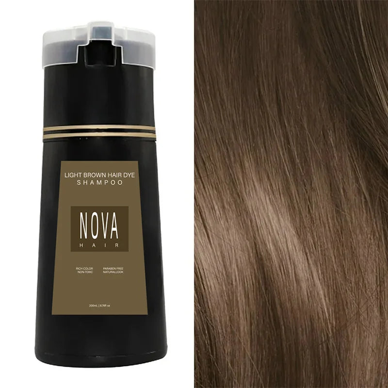 Kleuringsshampoo met verzorgende werking
