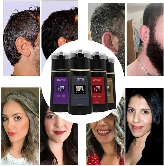 Kleuringsshampoo met verzorgende werking