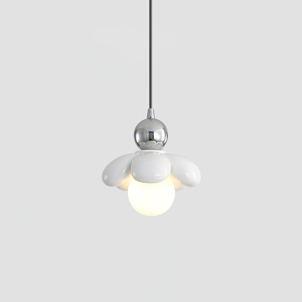 Kleurrijke Hanglamp in de Vorm van een Bloem – Stijlvolle Verlichting van Hars voor Woon- en Slaapkamer – Verkrijgbaar in Diverse Kleuren