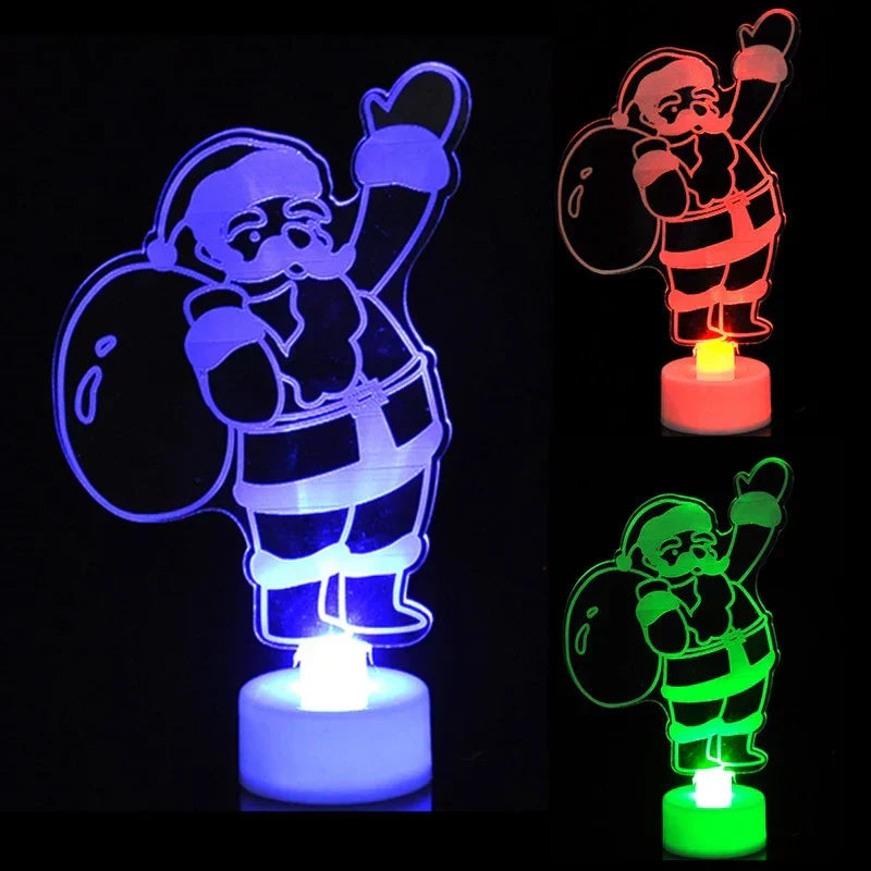 Kleurrijke LED-kerstverlichting