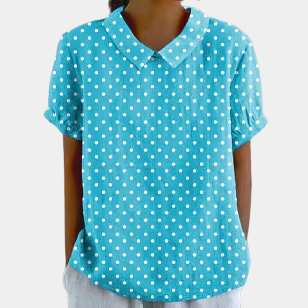 Kleurrijke zomerblouse voor dames - Comfort en stijl