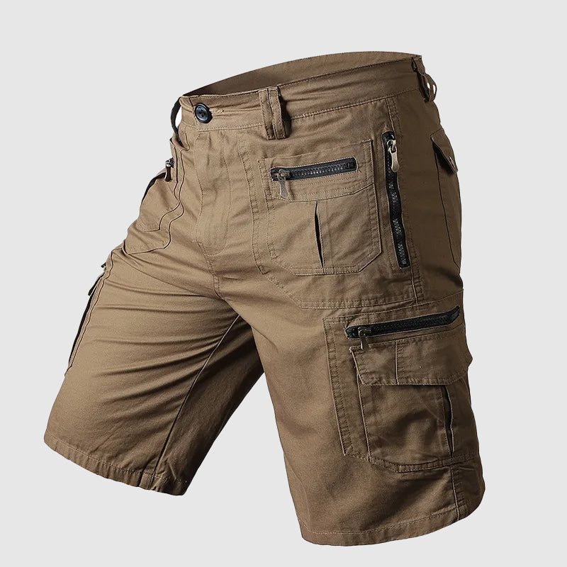 Knielange cargoshorts voor heren